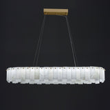 Celestial Alabaster Round Chandelier