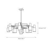 Centerport Alabaster Chandelier