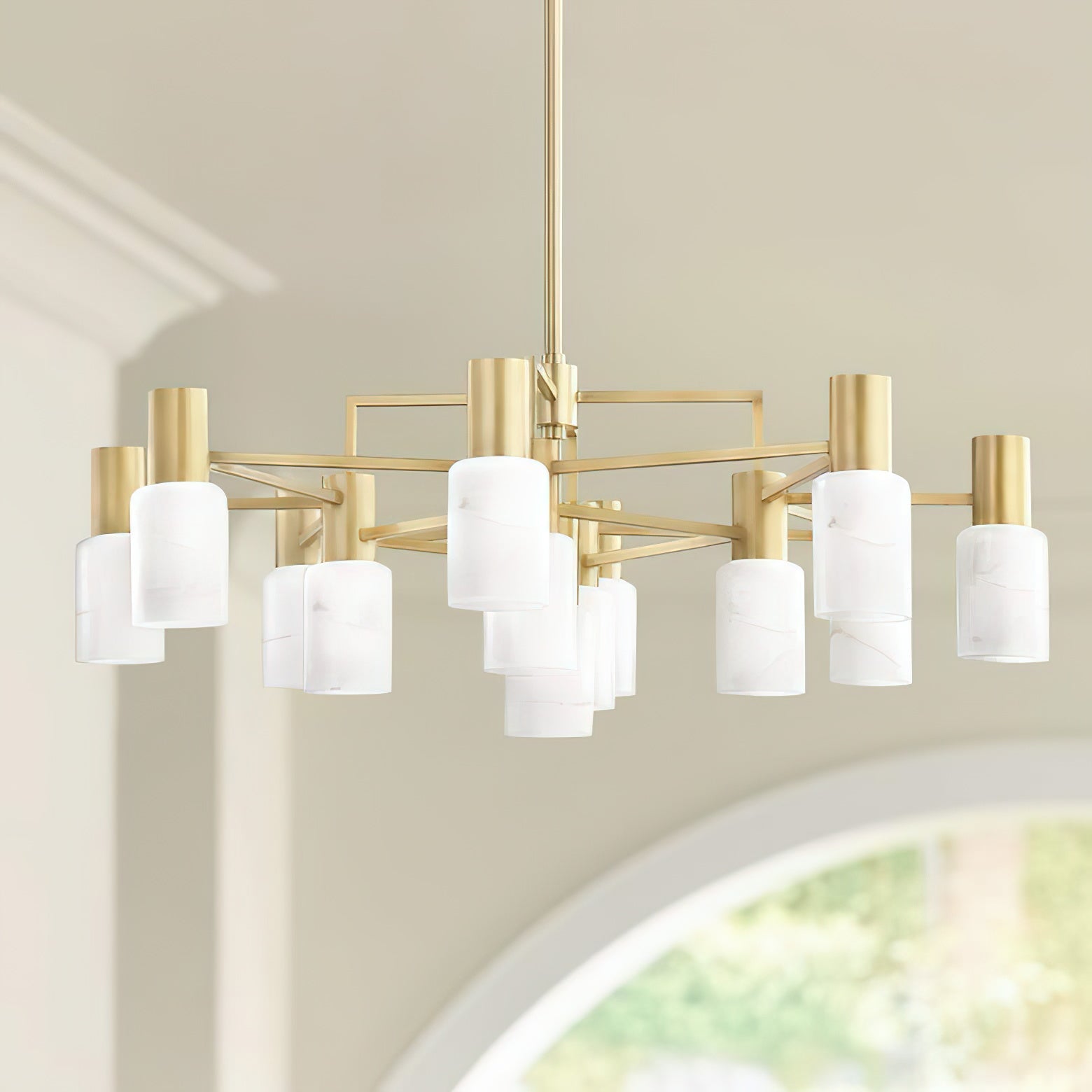 Centerport Alabaster Chandelier