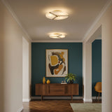 Clocks Alabaster Flush Mount