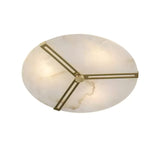 Clocks Alabaster Flush Mount