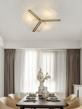 Clocks Alabaster Flush Mount