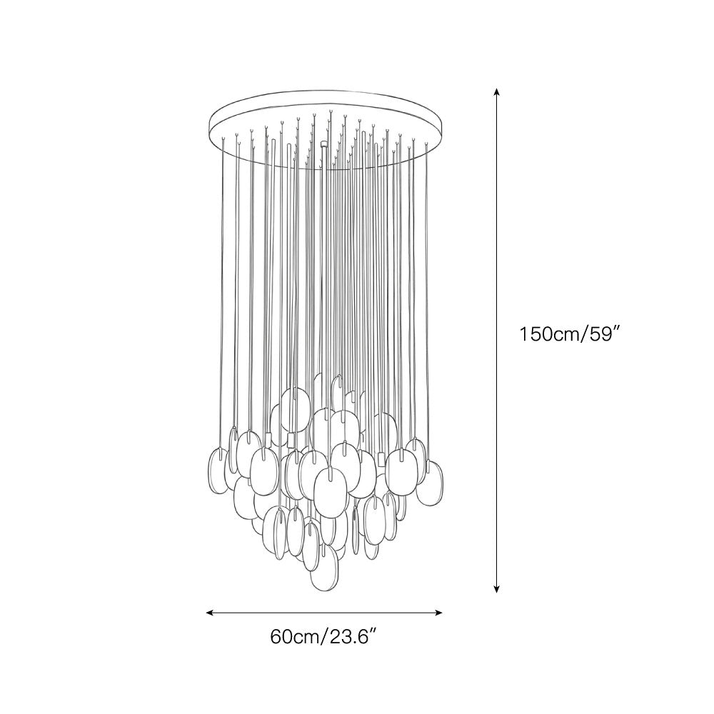 Allure Alabaster Chandelier