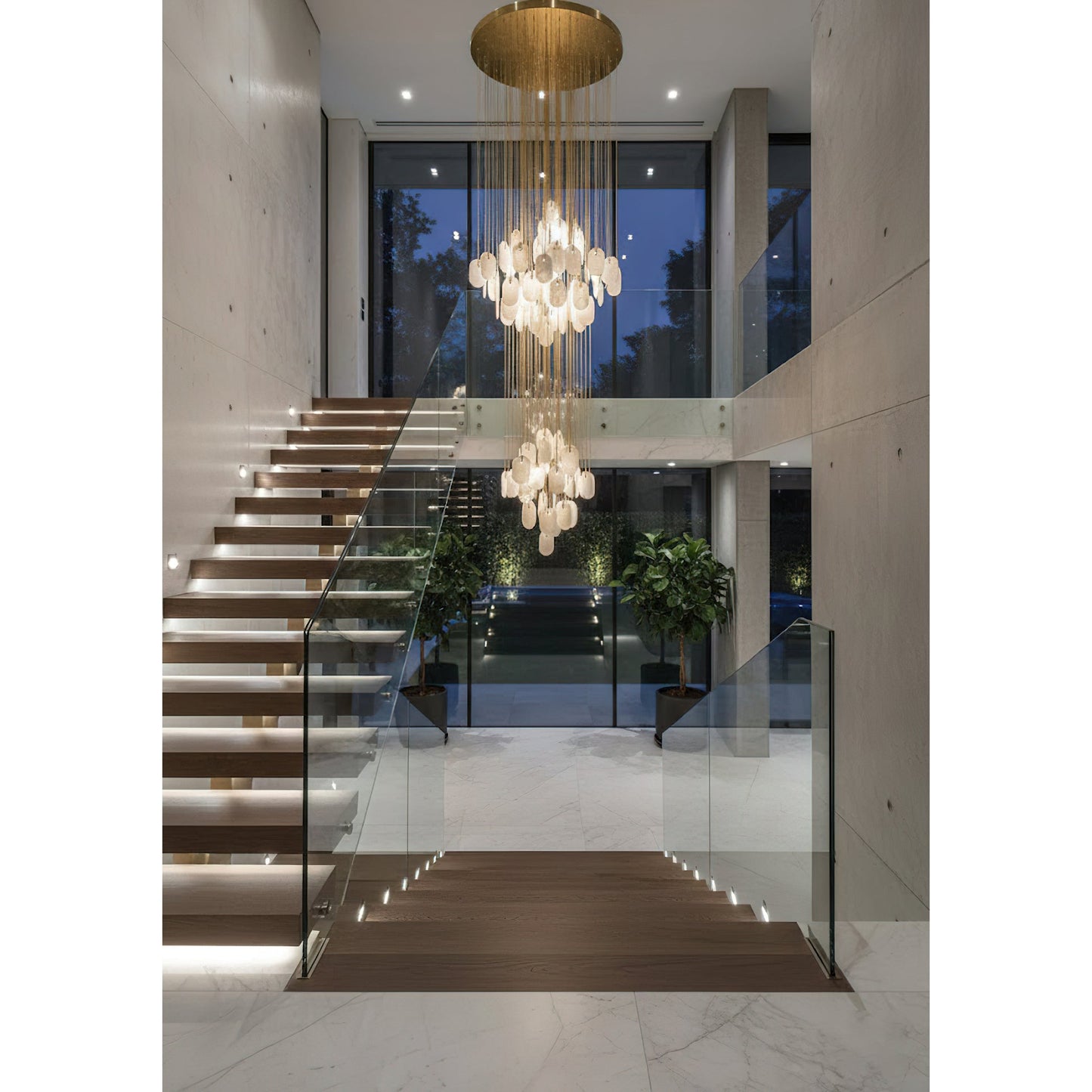 Allure Alabaster Chandelier