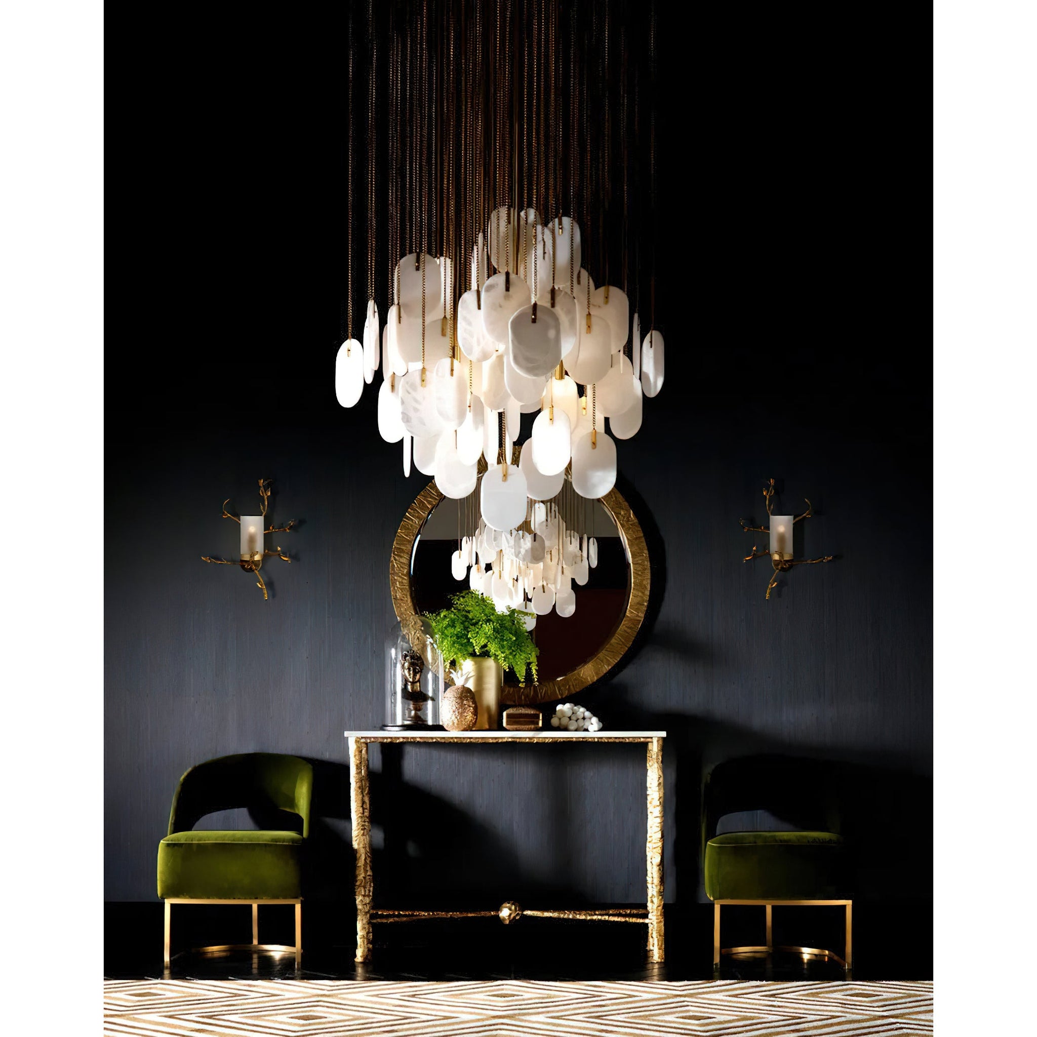 Allure Alabaster Chandelier