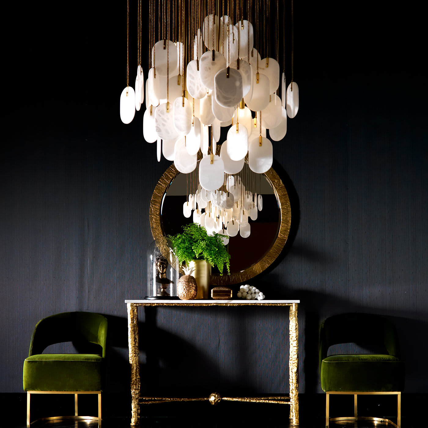 Allure Alabaster Chandelier