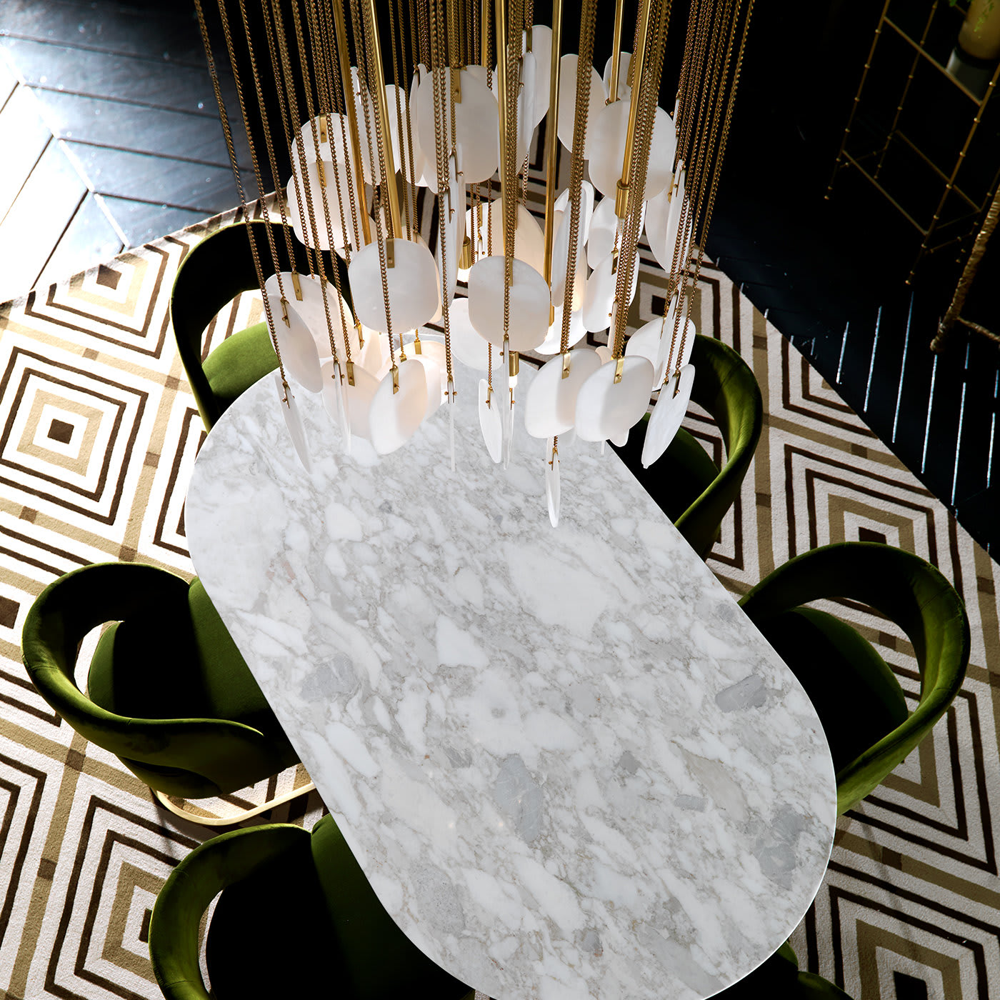 Allure Alabaster Chandelier