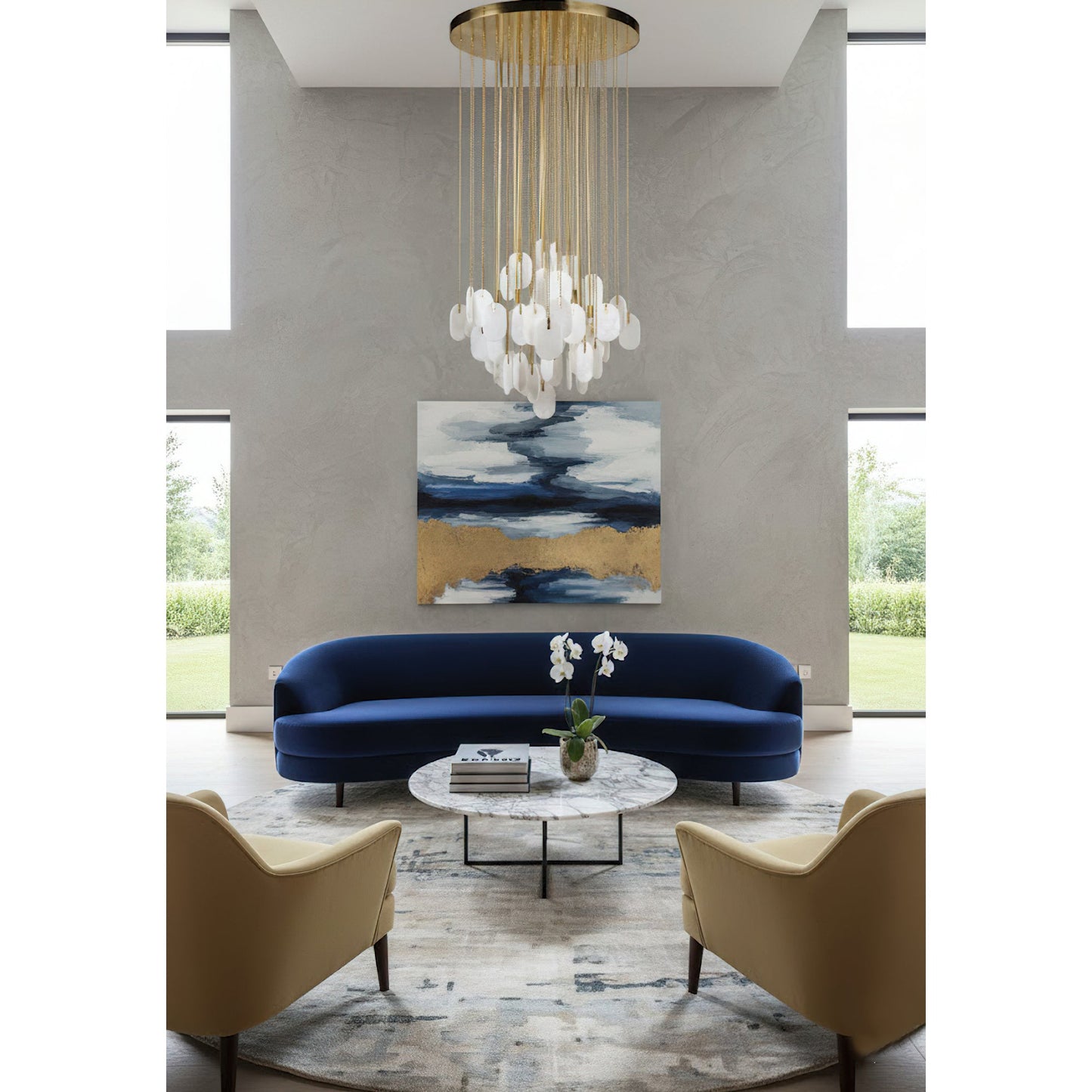 Allure Alabaster Chandelier