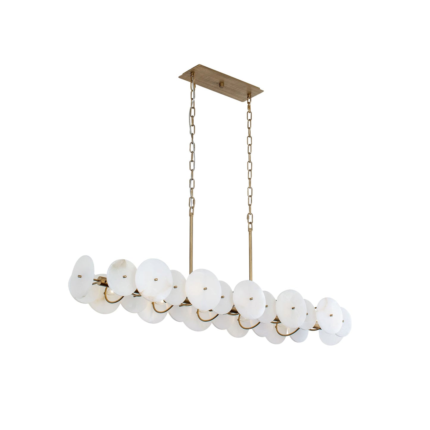 Selene Linear Alabaster Chandelier