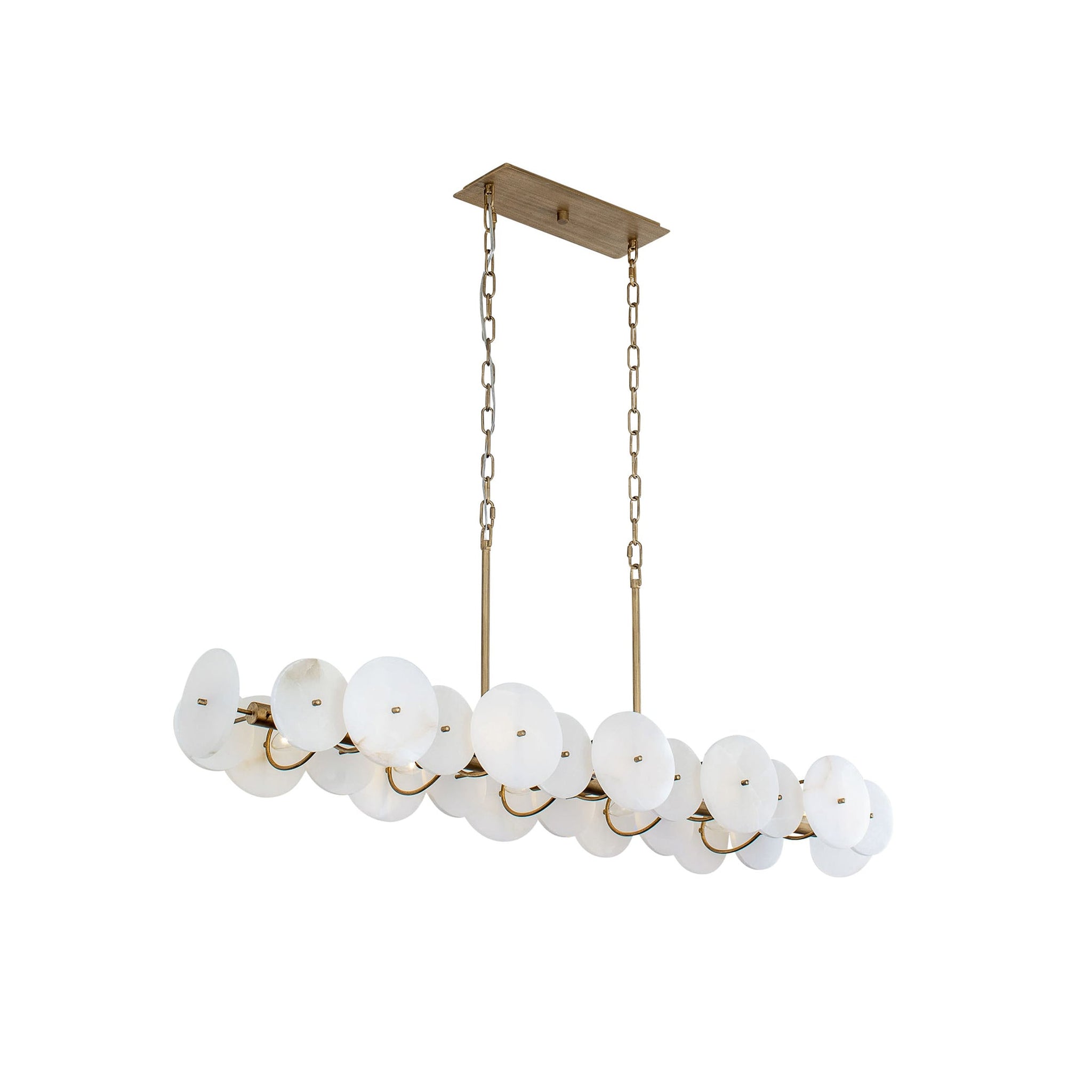 Selene Linear Alabaster Chandelier