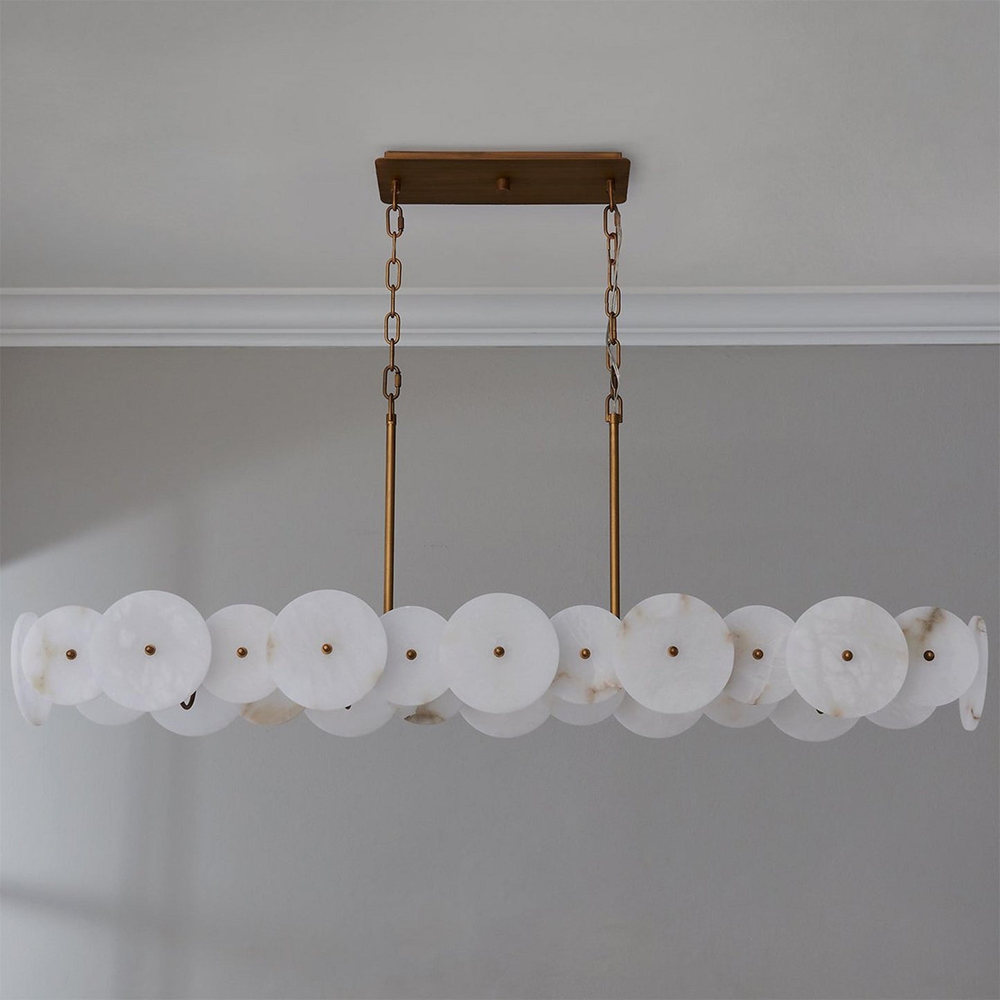 Selene Linear Alabaster Chandelier