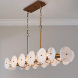 Selene Linear Alabaster Chandelier