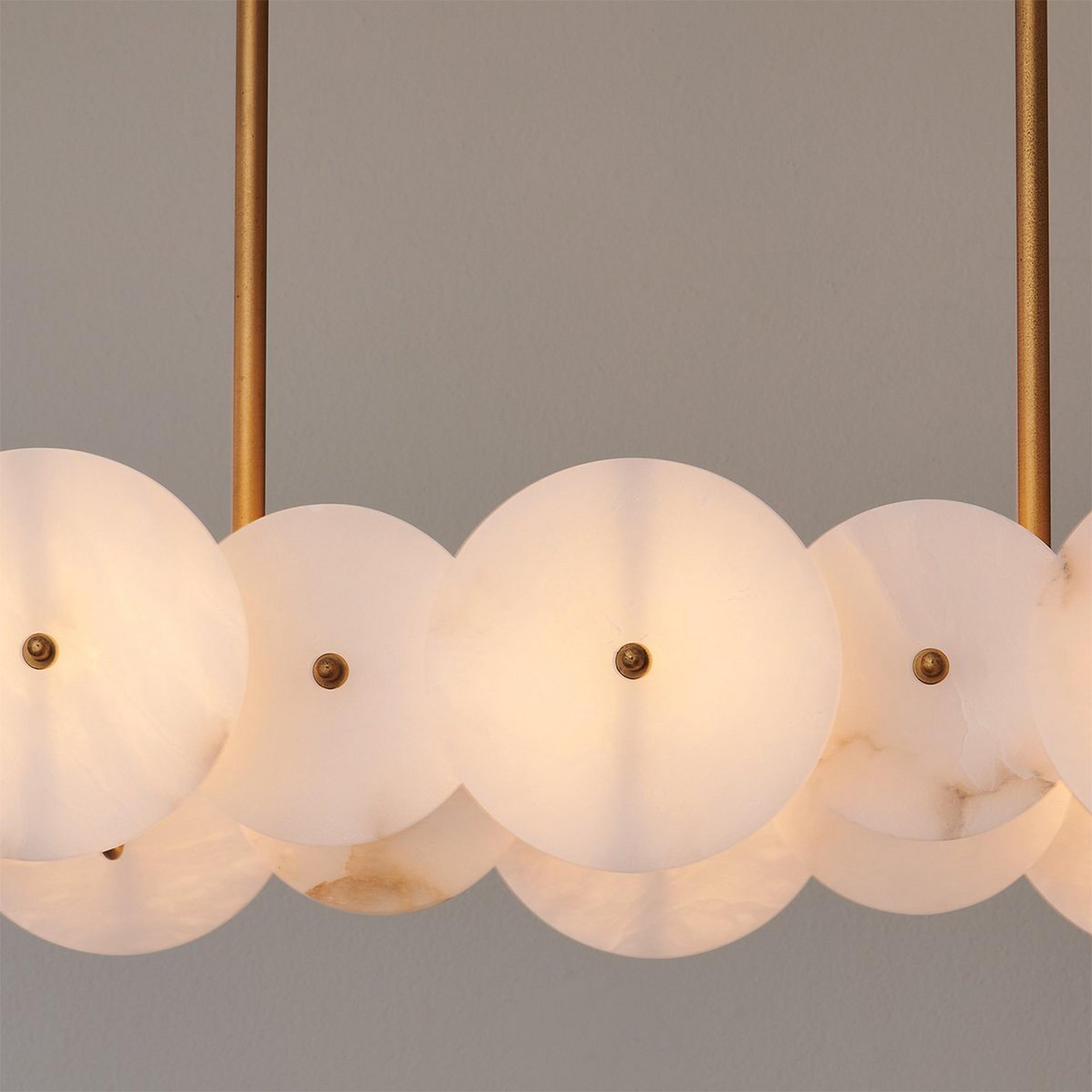 Selene Linear Alabaster Chandelier