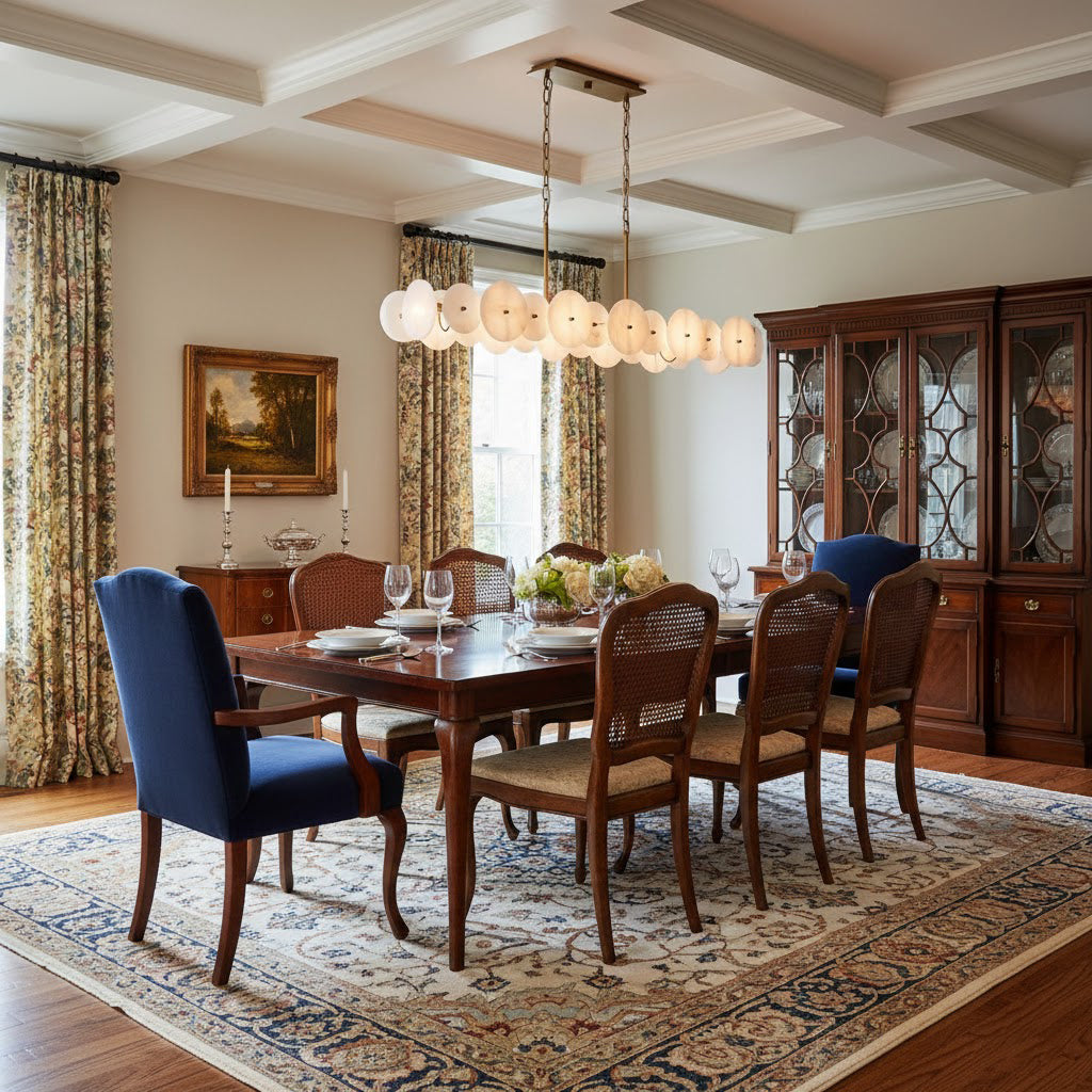 Selene Linear Alabaster Chandelier