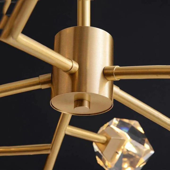 Alane Modern Living Room Bedroom Crystal Chandelier Lighting
