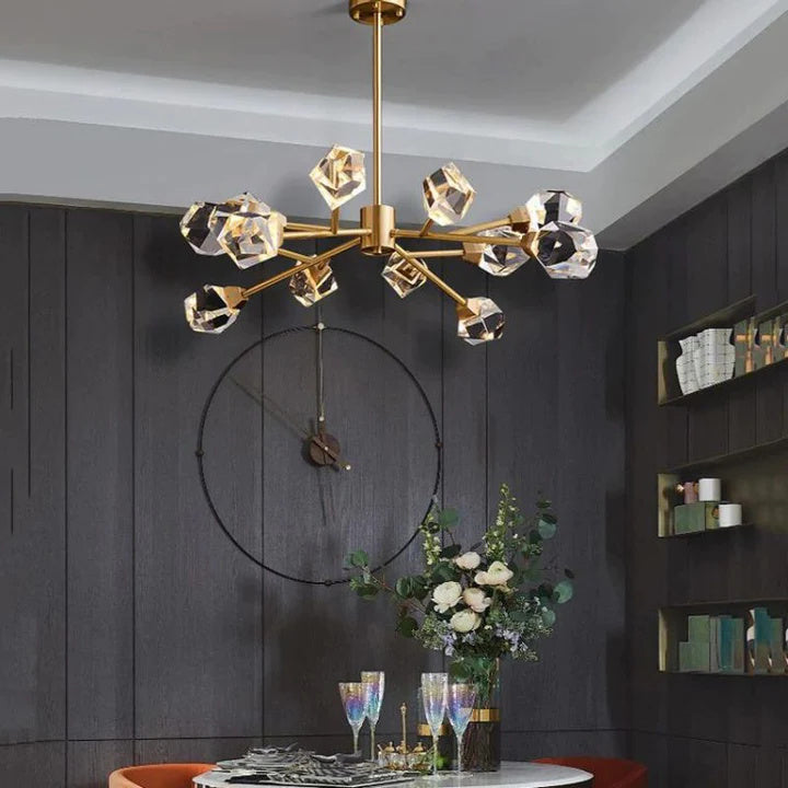 Alane Modern Living Room Bedroom Crystal Chandelier Lighting