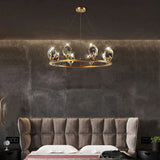 Alane Round Crystal Chandelier