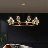 Alane Round Crystal Chandelier