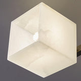 Cubist Alabaster Cluster Flush Mount