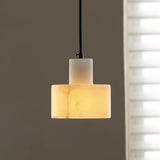 Cylora Alabaster Column Pendant Lamp - CasaraHouse