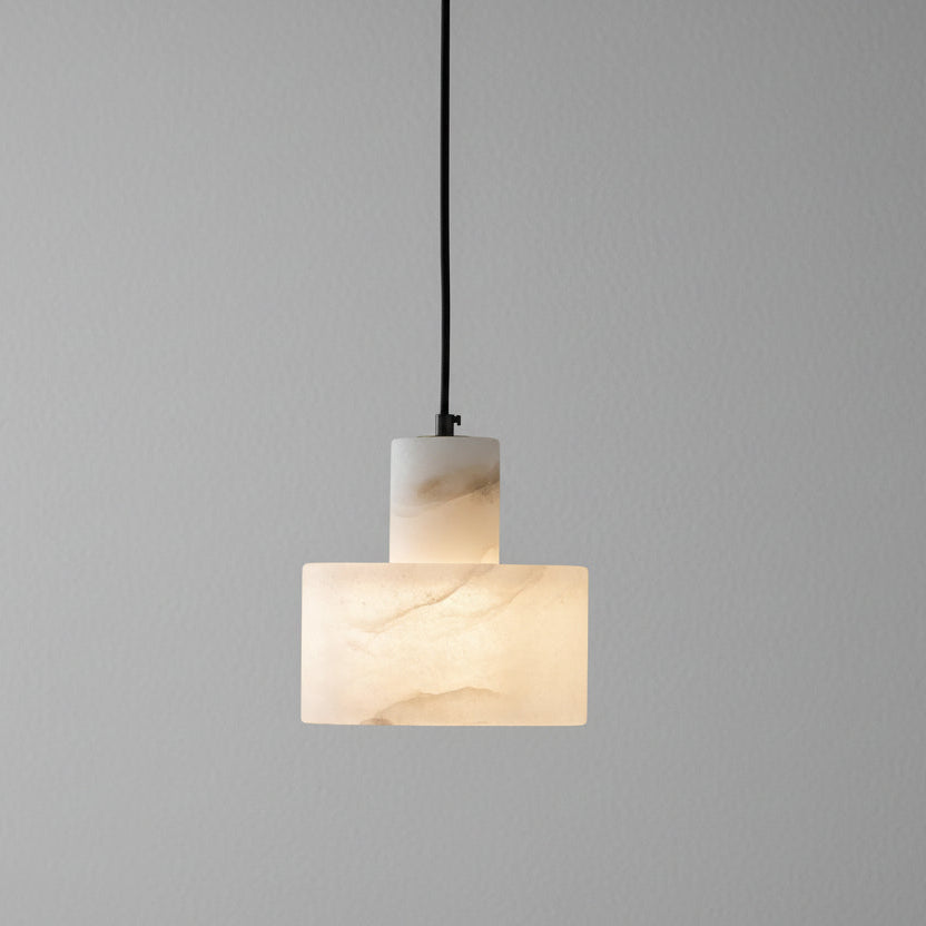 Cylora Alabaster Column Pendant Lamp - CasaraHouse