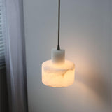 Cylora Alabaster Column Pendant Lamp - CasaraHouse