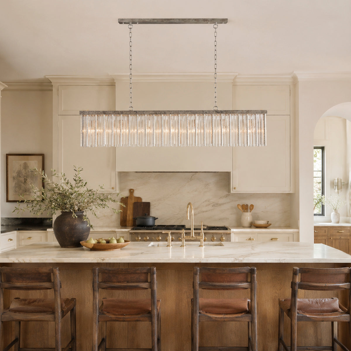 Andalucia Rectangular Chandelier 48'' 56''