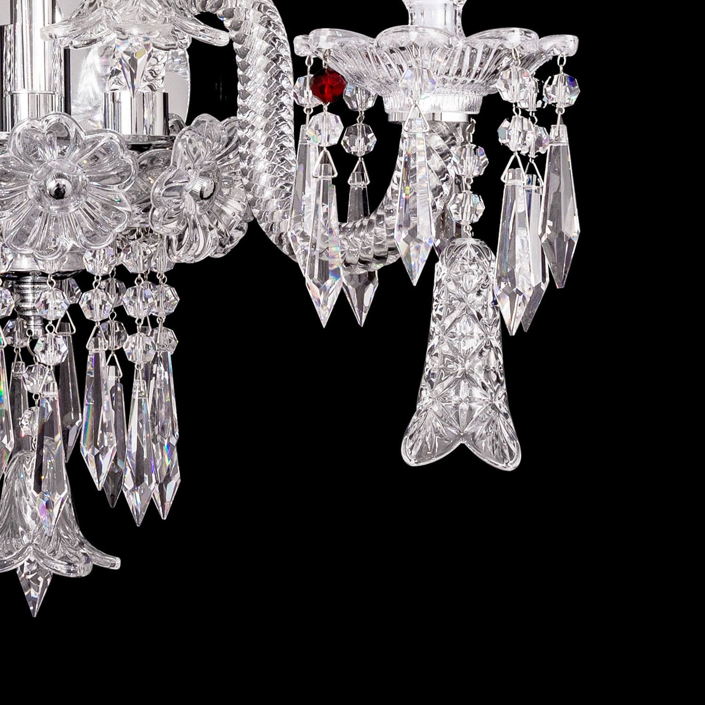 Bakala Crystal Wall Sconce With Bell