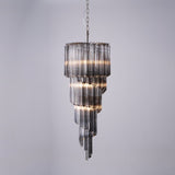 Dark Themed Cascading Rain Chandelier - CasaraHouse