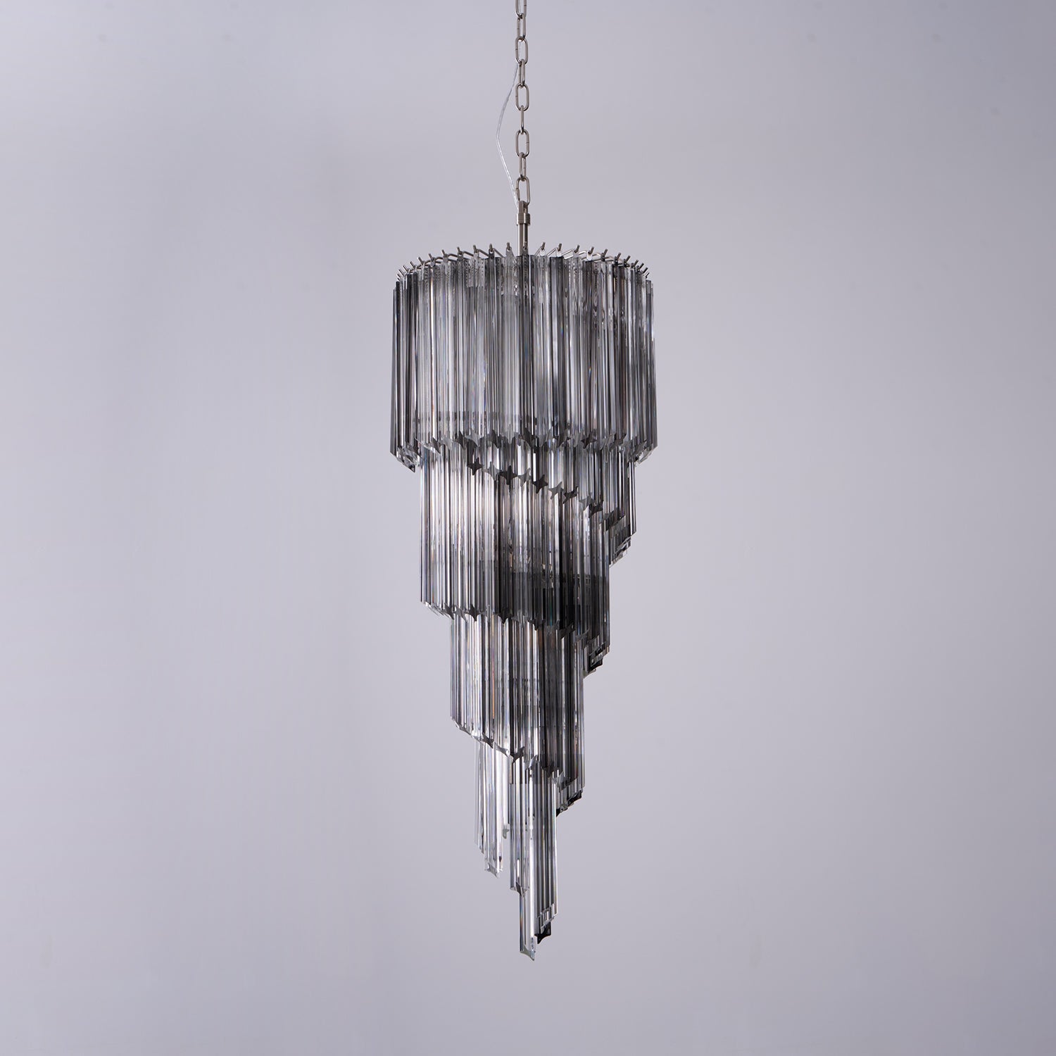 Dark Themed Cascading Rain Chandelier - CasaraHouse