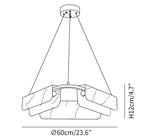 Delia Alabaster Chandelier