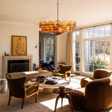 Disc Murano-Style Chandelier