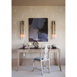 Antonia Horsehair Double Sconce