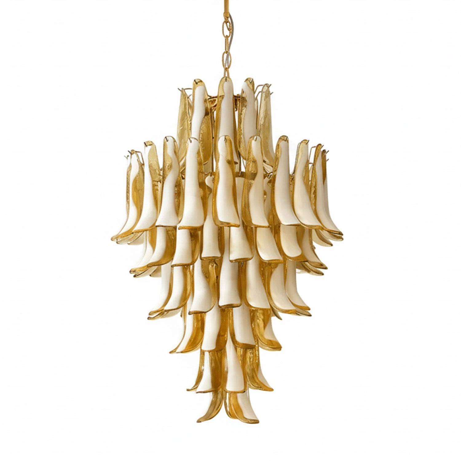 Dravina Glass Petals Pendant Lamp 31.5″D