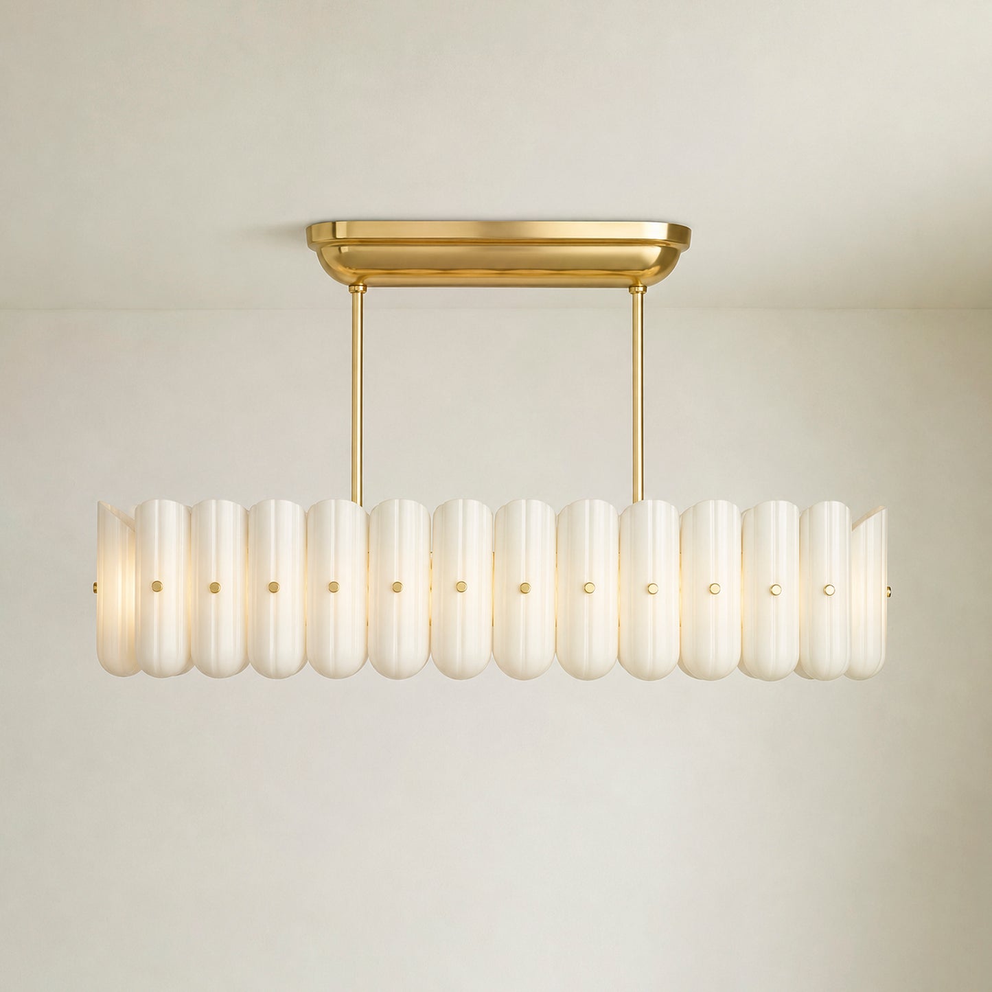 Myrna LED Linear Chandelier 55"