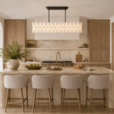 Myrna LED Linear Chandelier 55"