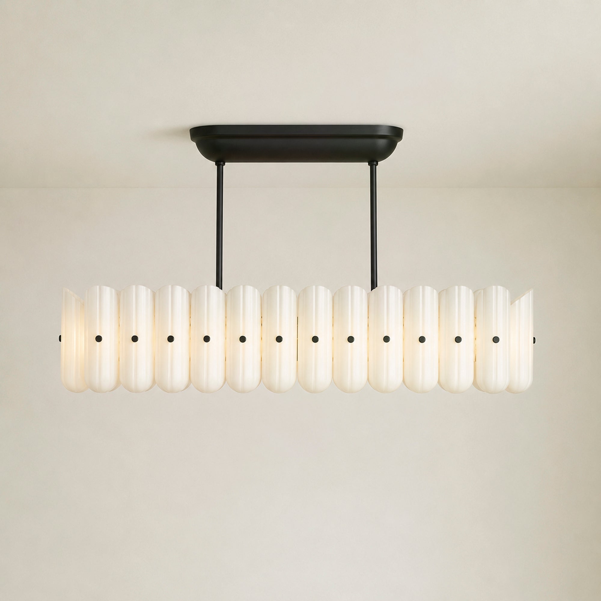 Myrna LED Linear Chandelier 55"