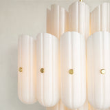 Myrna LED Double Tier Round Chandelier 25" 35" 46"