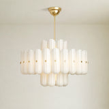 Myrna LED Double Tier Round Chandelier 25" 35" 46"
