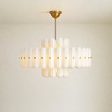 Myrna LED Double Tier Round Chandelier 25" 35" 46"