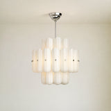 Myrna LED Double Tier Round Chandelier 25" 35" 46"