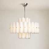 Myrna LED Double Tier Round Chandelier 25" 35" 46"