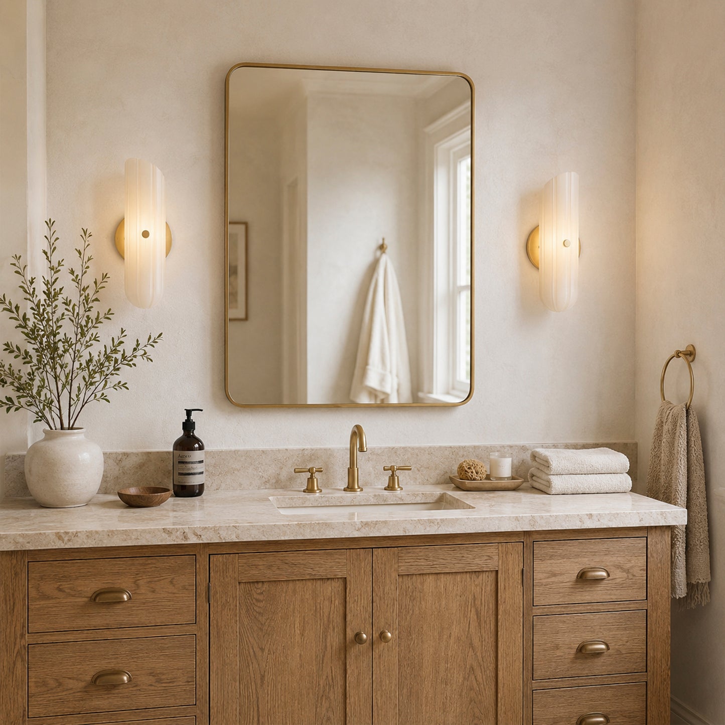 Myrna LED Wall Sconce 12"H 24"H