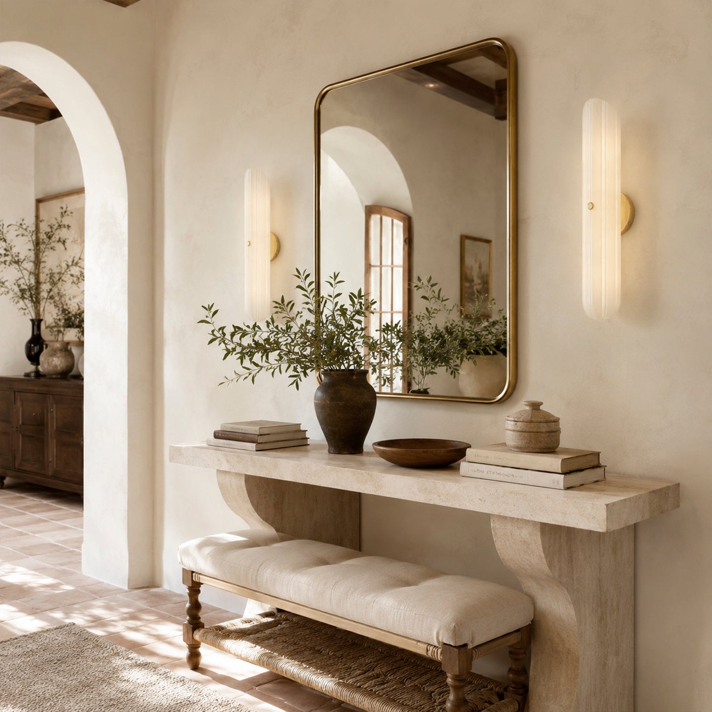 Myrna LED Wall Sconce 12"H 24"H