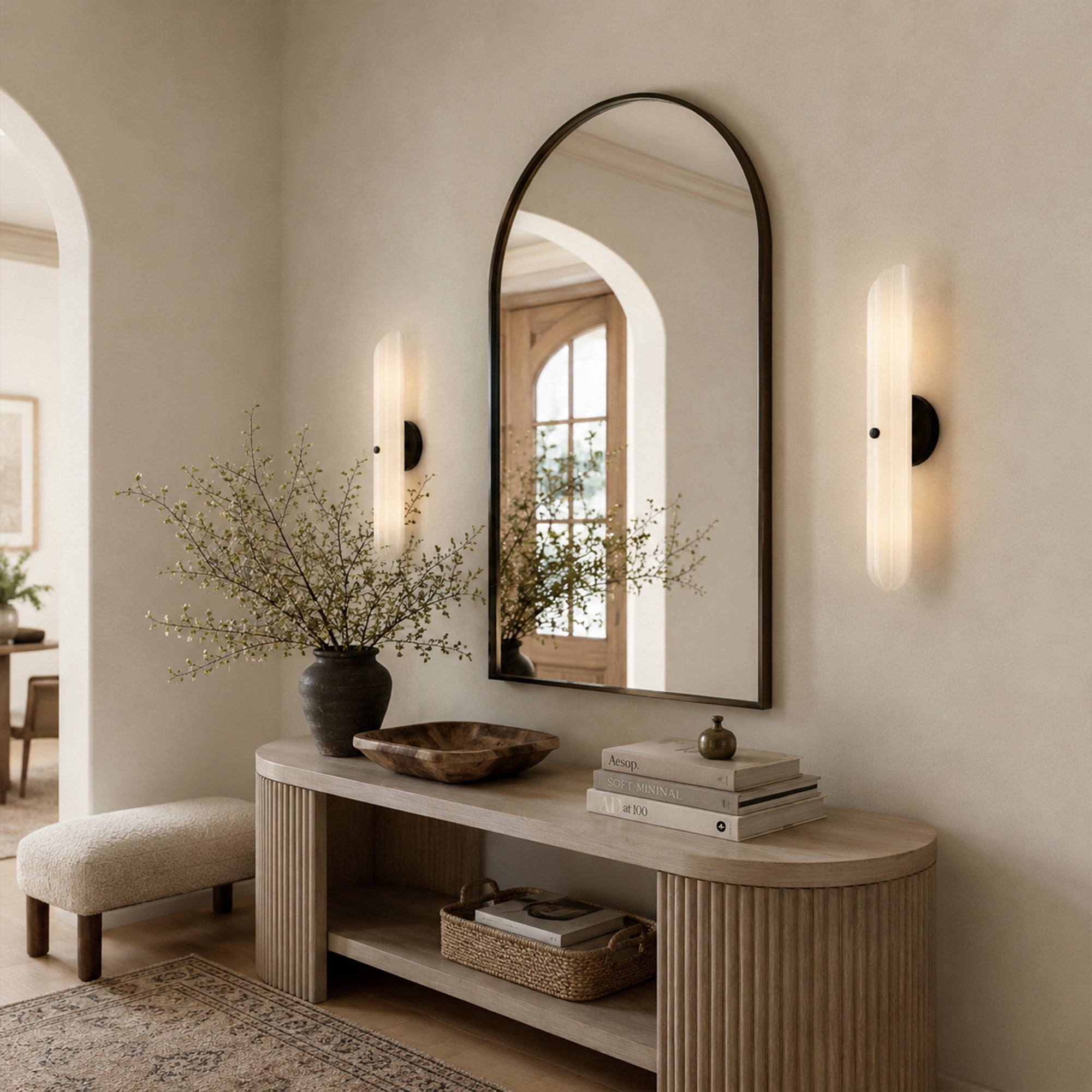 Myrna LED Wall Sconce 12"H 24"H
