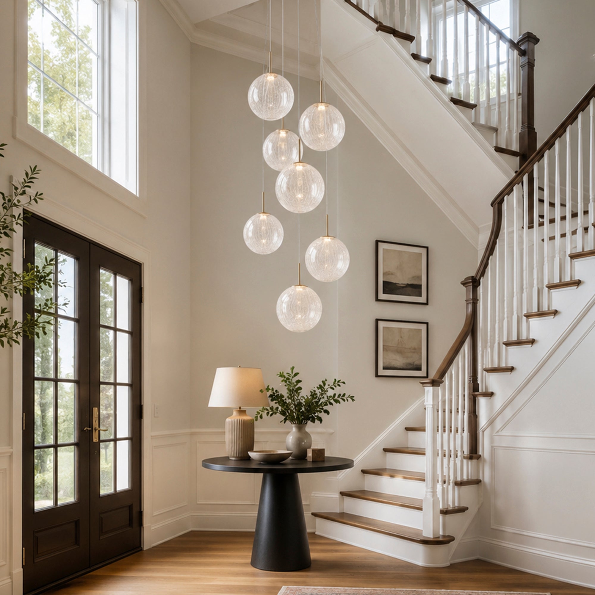 Casen Round Chandelier 20" 28" 34" 43"