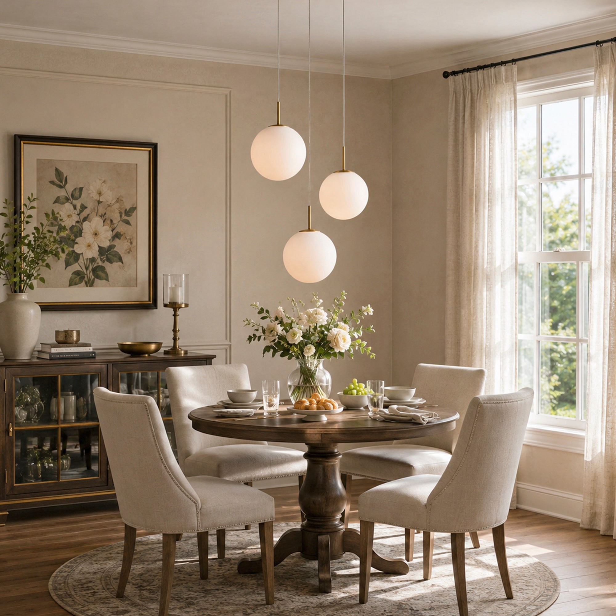 Casen Round Chandelier 20" 28" 34" 43"