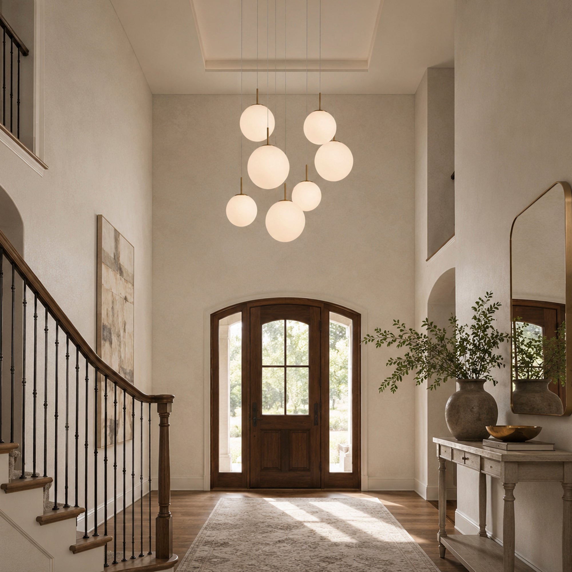 Casen Round Chandelier 20" 28" 34" 43"