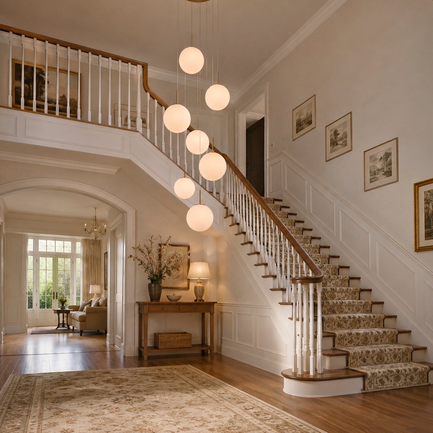 Casen Round Chandelier 20" 28" 34" 43"