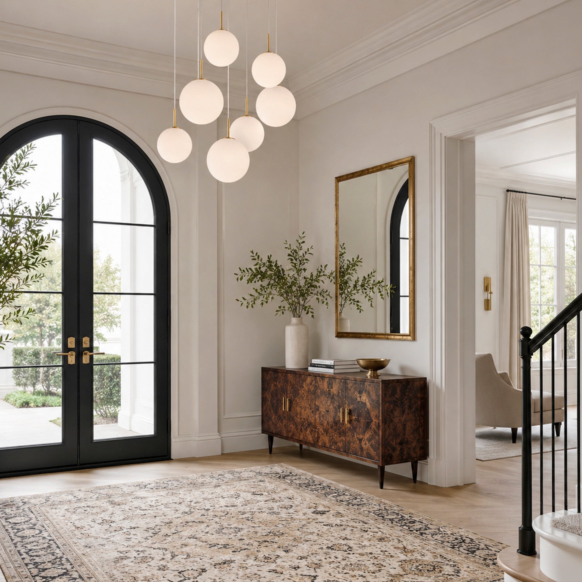 Casen Round Chandelier 20" 28" 34" 43"